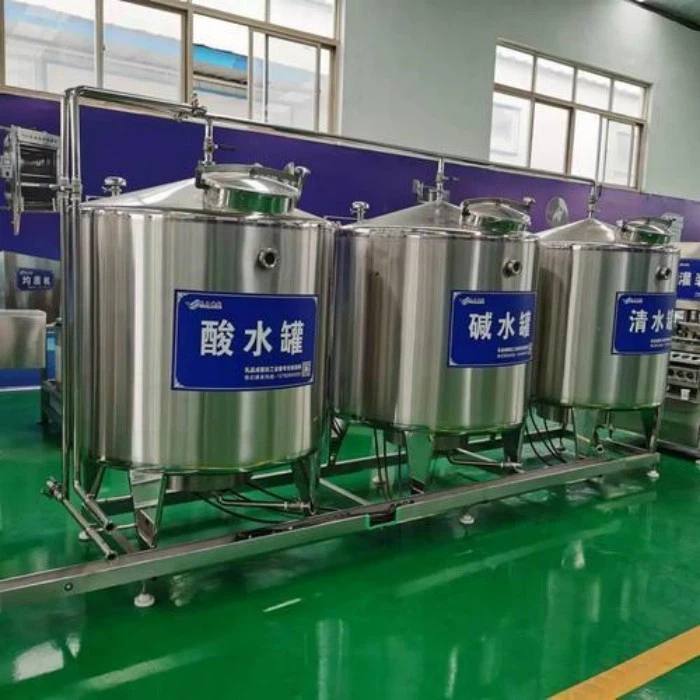 Dehui 500L Beverage Plant CIP Cleaning System